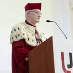 04.10.2021. Kielce. 52. inauguracja roku akademickiego UJK. Na zdjęciu: prof. Stanisław Głuszek - rektor UJK / Wiktor Taszłow / Radio Kielce