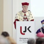 04.10.2021. Kielce. 52. inauguracja roku akademickiego UJK. Na zdjęciu: prof. Stanisław Głuszek - rektor UJK / Wiktor Taszłow / Radio Kielce