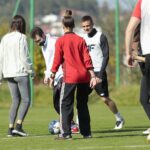 05.10.2021. Kielce. Niepełnosprawni z Portugali, Grecji i Włoch rozegrali mecz z Koroną Kielce / Wiktor Taszłow / Radio Kielce