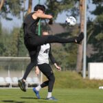 05.10.2021. Kielce. Niepełnosprawni z Portugali, Grecji i Włoch rozegrali mecz z Koroną Kielce / Wiktor Taszłow / Radio Kielce