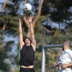 05.10.2021. Kielce. Niepełnosprawni z Portugali, Grecji i Włoch rozegrali mecz z Koroną Kielce / Wiktor Taszłow / Radio Kielce