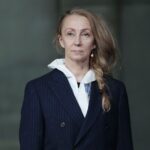 05.10.2021. Kielce. Teatr im. Stefana Żeromskiego. Spektakl "Zaraza". Na zdjęciu: Joanna Kasperek - aktorka / Wiktor Taszłow / Radio Kielce