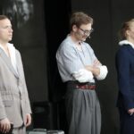 05.10.2021. Kielce. Teatr im. Stefana Żeromskiego. Spektakl "Zaraza" / Wiktor Taszłow / Radio Kielce