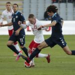 12.10.2021. Kielce. Mecz eliminacji mistrzostw Europy 2023 do lat 21: Polska - San Marino / Wiktor Taszłow / Radio Kielce