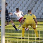 12.10.2021. Kielce. Mecz eliminacji mistrzostw Europy 2023 do lat 21: Polska - San Marino / Wiktor Taszłow / Radio Kielce