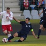 12.10.2021. Kielce. Mecz eliminacji mistrzostw Europy 2023 do lat 21: Polska - San Marino / Wiktor Taszłow / Radio Kielce