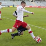 12.10.2021. Kielce. Mecz eliminacji mistrzostw Europy 2023 do lat 21: Polska - San Marino / Wiktor Taszłow / Radio Kielce