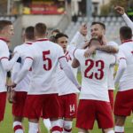 12.10.2021. Kielce. Mecz eliminacji mistrzostw Europy 2023 do lat 21: Polska - San Marino / Wiktor Taszłow / Radio Kielce