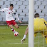 12.10.2021. Kielce. Mecz eliminacji mistrzostw Europy 2023 do lat 21: Polska - San Marino / Wiktor Taszłow / Radio Kielce