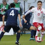 12.10.2021. Kielce. Mecz eliminacji mistrzostw Europy 2023 do lat 21: Polska - San Marino / Wiktor Taszłow / Radio Kielce