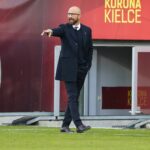 12.10.2021. Kielce. Mecz eliminacji mistrzostw Europy 2023 do lat 21: Polska - San Marino / Wiktor Taszłow / Radio Kielce