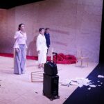 12.10.2021. Kielce. Ostatni spektakl 3. Kieleckiego Międzynarodowego Festiwalu Teatralnego / Wiktor Taszłow / Radio Kielce