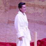 12.10.2021. Kielce. Ostatni spektakl 3. Kieleckiego Międzynarodowego Festiwalu Teatralnego / Wiktor Taszłow / Radio Kielce