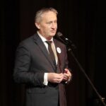 13.10.2021. Kielce. Wojewódzkie uroczystości Dnia Edukacji Narodowej. Na zdjęciu: Zbigniew Koniusz - wojewoda świętokrzyski / Wiktor Taszłow / Radio Kielce