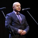 15.10.2021. Kielce. Uroczystość wręczenia odznaczeń i nagród dla pracowników oświaty z okazji Dnia Edukacji Narodowej. Na zdjęciu: Rafał Nowak - wicewojewoda świętokrzyski / Wiktor Taszłow / Radio Kielce