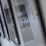 15.10.2021. Kielce. Wystawa zdjęć Zdzisława Beksińskiego w Galerii Winda / Wiktor Taszłow / Radio Kielce