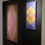 15.10.2021. Kielce. Wystawy prac Joanny Mazuś - "W poszukiwaniu języka uniwersalnego" w Domu Praczki / Wiktor Taszłow / Radio Kielce