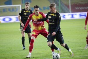 15.10.2021. Kielce. Mecz Korona Kielce - Widzew Łódź / Wiktor Taszłow / Radio Kielce