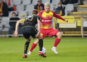 15.10.2021. Kielce. Mecz Korona Kielce - Widzew Łódź / Wiktor Taszłow / Radio Kielce