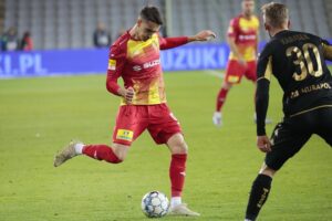 15.10.2021. Kielce. Mecz Korona Kielce - Widzew Łódź / Wiktor Taszłow / Radio Kielce