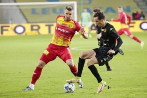 15.10.2021. Kielce. Mecz Korona Kielce - Widzew Łódź / Wiktor Taszłow / Radio Kielce