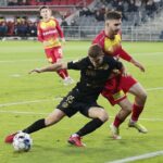 15.10.2021. Kielce. Mecz Korona Kielce - Widzew Łódź / Wiktor Taszłow / Radio Kielce