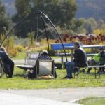 17.10.2021. Ogród Botaniczny. Piknik „Jesienią w Ogrodzie… Kwiaty, ognisko i dobra zabawa” / Wiktor Taszłow / Radio Kielce
