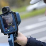 17.10.2021. Kielce. Policyjna akcja „Prędkość” / Wiktor Taszłow / Radio Kielce