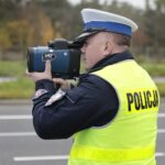 17.10.2021. Kielce. Policyjna akcja „Prędkość” / Wiktor Taszłow / Radio Kielce