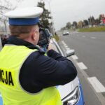 17.10.2021. Kielce. Policyjna akcja „Prędkość” / Wiktor Taszłow / Radio Kielce