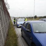 17.10.2021. Kielce. Policyjna akcja „Prędkość” / Wiktor Taszłow / Radio Kielce