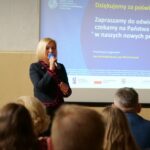 21.10.2021. Kielce. Nowe pracownie branżowe w ZSE im. Mikołaja Kopernika. Na zdjęciu: Renata Janik - wicemarszałek województwa / Urząd Marszałkowski Województwa Świętokrzyskiego