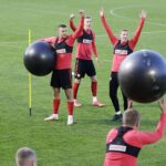 05.10.2021 Kielce. Trening reprezentacji Polski U21w piłce nożnej / Jarosław Kubalski / Radio Kielce