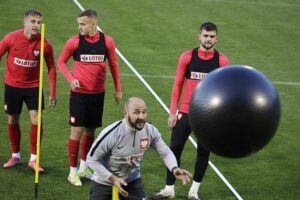 05.10.2021 Kielce. Trening reprezentacji Polski U21w piłce nożnej / Jarosław Kubalski / Radio Kielce