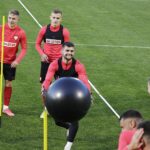05.10.2021 Kielce. Trening reprezentacji Polski U21w piłce nożnej / Jarosław Kubalski / Radio Kielce