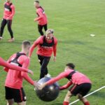 05.10.2021 Kielce. Trening reprezentacji Polski U21w piłce nożnej / Jarosław Kubalski / Radio Kielce
