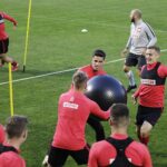 05.10.2021 Kielce. Trening reprezentacji Polski U21w piłce nożnej / Jarosław Kubalski / Radio Kielce