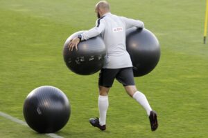 05.10.2021 Kielce. Trening reprezentacji Polski U21w piłce nożnej / Jarosław Kubalski / Radio Kielce