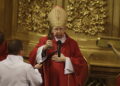 19.10.2016 Kielce. Uroczystości w 32 rocznice męczeńskiej śmierci ks. Jerzego Popiełuszki. Mszę odprawił biskup Kazimierz Ryczan. / Jarosław Kubalski / Radio Kielce