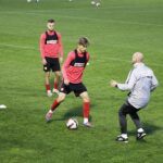 05.10.2021 Kielce. Trening reprezentacji Polski U21w piłce nożnej / Jarosław Kubalski / Radio Kielce