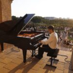 15.08.2020 Kielce. Koncert „Chopinowskie inspiracje”. Na zdjęciu Kamil Pacholec / Jarosław Kubalski / Radio Kielce