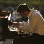 15.08.2020 Kielce. Koncert „Chopinowskie inspiracje”. Na zdjęciu Kamil Pacholec / Jarosław Kubalski / Radio Kielce