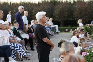 15.08.2020 Kielce. Ogród włoski Pałacu Biskupów Krakowskich. Koncert "Chopinowskie inspiracje" / Jarosław Kubalski / Radio Kielce