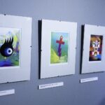 21.10.2021 Kielce. Muzeum Dialogu Kultu. Wystawa "Mała Forma Graficzna 13 x 18" / Jarosław Kubalski / Radio Kielce