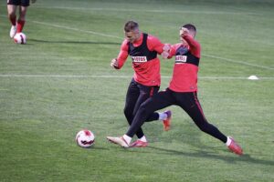 05.10.2021 Kielce. Trening reprezentacji Polski U21w piłce nożnej / Jarosław Kubalski / Radio Kielce