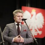 12.10.2021 Kielce. Jubileusz 75. lecia Zespołu Państwowych Szkół Muzycznych w Kielcach. Senator Krzysztof Słoń / Jarosław Kubalski / Radio Kielce