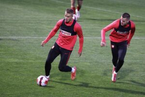 05.10.2021 Kielce. Trening reprezentacji Polski U21w piłce nożnej / Jarosław Kubalski / Radio Kielce