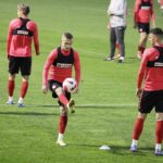 05.10.2021 Kielce. Trening reprezentacji Polski U21w piłce nożnej / Jarosław Kubalski / Radio Kielce