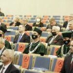 20.10.2021 Kielce. Politechnika Świętokrzyska. Nadanie tytułu doktora honoris causa profesorowi Michałowi Ciałkowskiemu / Jarosław Kubalski / Radio Kielce