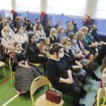 22.10.2021 Rykoszyn. Szkoła Podstawowa im. Józefa Piłsudskiego. Odsłonięcie pomnika Marszałka / Jarosław Kubalski / Radio Kielce